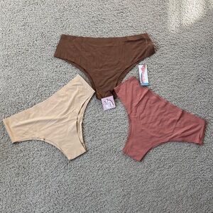 Cheek Boss Underwear Bundle of 3 Cheekies Women’s Size XL